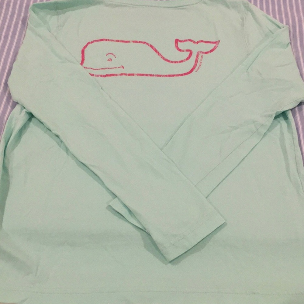 Vineyard Vines Long Sleeve Shirt (Vintage Whale)